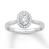 Thumbnail Image 1 of Now + Forever Diamond Engagement Ring 1/4 ct tw Round-cut 10K White Gold