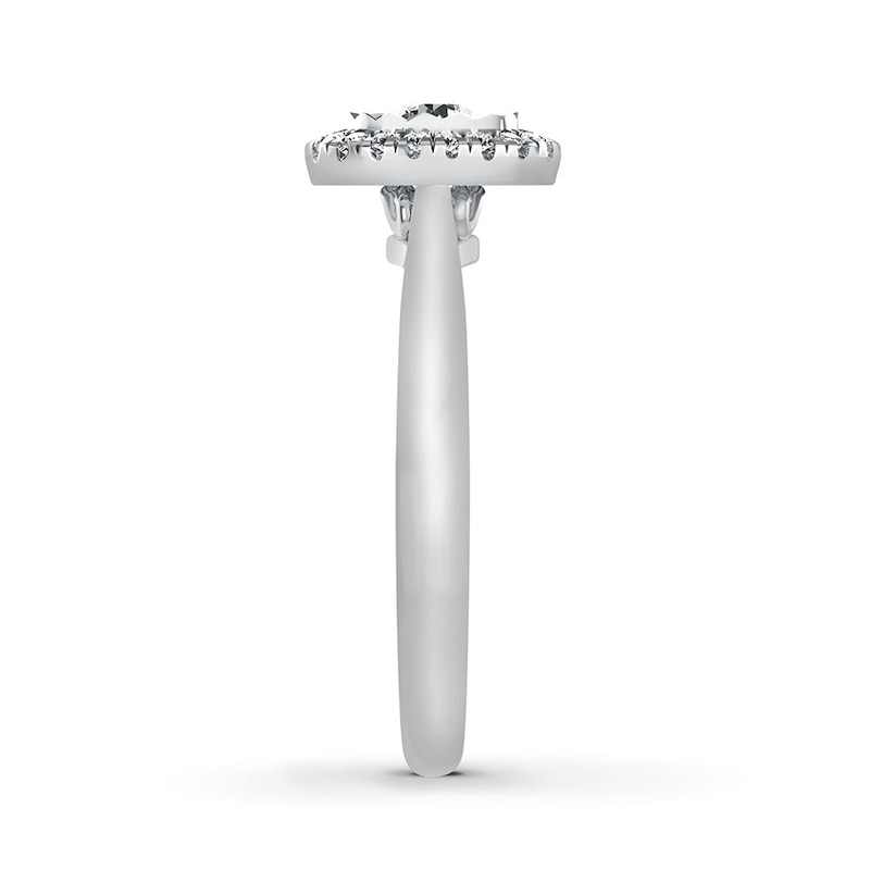 Main Image 3 of Now + Forever Diamond Engagement Ring 1/4 ct tw Round-cut 10K White Gold