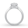 Thumbnail Image 2 of Now + Forever Diamond Engagement Ring 1/2 ct tw Round-cut 10K White Gold