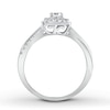 Thumbnail Image 2 of Now + Forever Diamond Engagement Ring 1/2 ct tw Round-cut 10K White Gold