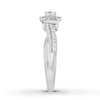Thumbnail Image 3 of Now + Forever Diamond Engagement Ring 1/2 ct tw Round-cut 10K White Gold