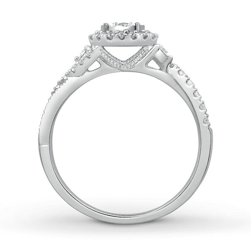 Main Image 2 of Now + Forever Diamond Engagement Ring 5/8 ct tw 14K White Gold