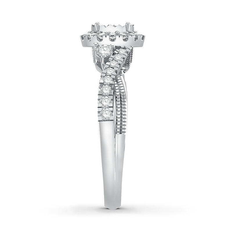Main Image 3 of Now + Forever Diamond Engagement Ring 5/8 ct tw 14K White Gold