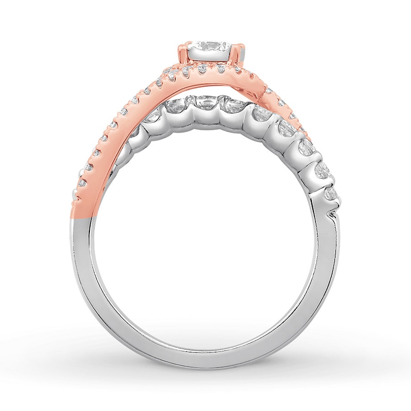 Main Image 2 of Now + Forever Diamond Engagement Ring 3/4 ct tw 14K Two-Tone Gold