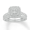 Thumbnail Image 1 of Now + Forever Diamond Bridal Set 3/4 Carat tw Round-cut 14K White Gold