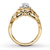 Thumbnail Image 2 of Now + Forever Diamond Engagement Ring 1 ct tw Round-cut 14K Yellow Gold