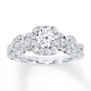 Thumbnail Image 1 of Now + Forever Diamond Engagement Ring 1 ct tw Round-cut 14K White Gold