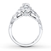 Thumbnail Image 2 of Now + Forever Diamond Engagement Ring 1 ct tw Round-cut 14K White Gold