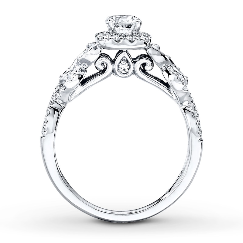 Main Image 2 of Now + Forever Diamond Engagement Ring 1 ct tw Round-cut 14K White Gold