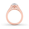 Thumbnail Image 1 of THE LEO Diamond Round-cut Engagement Ring 3/4 ct tw 14K Rose Gold