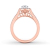 Thumbnail Image 2 of THE LEO Diamond Round-cut Engagement Ring 3/4 ct tw 14K Rose Gold