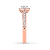 Thumbnail Image 2 of THE LEO Diamond Round-cut Engagement Ring 3/4 ct tw 14K Rose Gold
