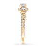 Thumbnail Image 2 of Diamond Engagement Ring 3/4 ct tw Round-cut 14K Yellow Gold