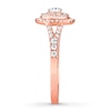 Thumbnail Image 3 of Now + Forever Diamond Engagement Ring 5/8 ct tw Round-cut 14K Rose Gold