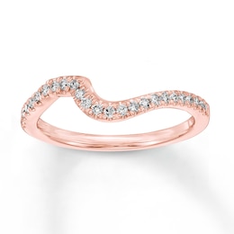 Now + Forever Diamond Wedding Band 1/5 ct tw 14K Rose Gold