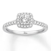 Thumbnail Image 1 of Now + Forever Diamond Engagement Ring 1/2 ct tw Round-cut 10K White Gold