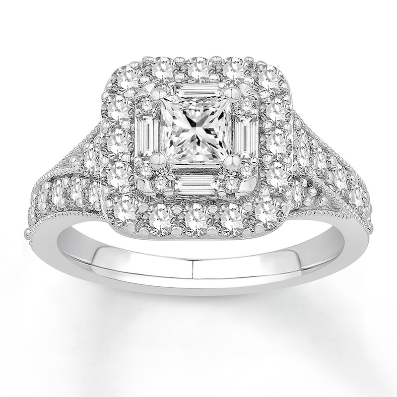Main Image 1 of Now + Forever Diamond Engagement Ring 1-5/8 ct tw 14K White Gold