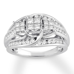Diamond Engagement Ring 1 Carat tw 10K White Gold