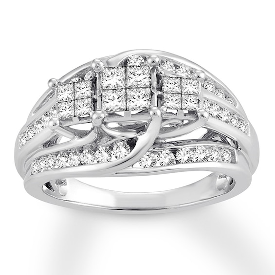 Diamond Engagement Ring 1 Carat tw 10K White Gold