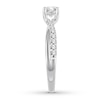 Thumbnail Image 2 of Diamond Engagement Ring 5/8 ct tw Round-cut 10K White Gold