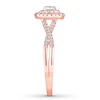 Thumbnail Image 3 of Now + Forever Diamond Engagement Ring 3/8 Carat tw 10K Rose Gold
