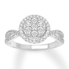 Thumbnail Image 1 of Now + Forever Diamond Engagement Ring 1/2 Carat tw 10K White Gold