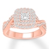 Thumbnail Image 0 of Diamond Engagement Ring 7/8 carat tw 14K Rose Gold