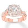 Thumbnail Image 1 of Now + Forever Diamond Engagement Ring 7/8 carat tw 14K Rose Gold