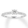 Thumbnail Image 1 of Now + Forever Diamond Engagement Ring 1/2 carat tw Round-cut 14K White Gold