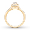 Thumbnail Image 1 of Diamond Engagement Ring 3/8 carat tw Round-cut 10K Yellow Gold