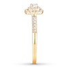 Thumbnail Image 3 of Now + Forever Diamond Engagement Ring 3/8 carat tw Round-cut 10K Yellow Gold