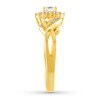 Diamond Engagement Ring 1/2 ct tw Round-cut 14K Yellow Gold
