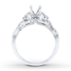 Thumbnail Image 1 of Diamond Engagement Ring Setting 1/4 ct tw 14K White Gold