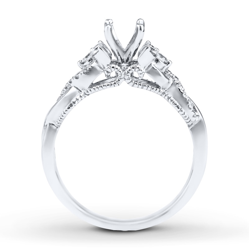 Diamond Engagement Ring Setting 1/4 ct tw 14K White Gold