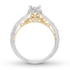 Thumbnail Image 2 of Now + Forever Diamond Engagement Ring 5/8 ct tw Round-cut 14K Two-Tone Gold