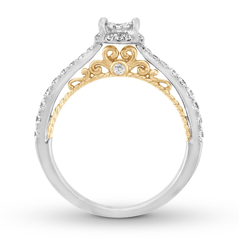 Main Image 2 of Now + Forever Diamond Engagement Ring 5/8 ct tw Round-cut 14K Two-Tone Gold