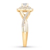 Thumbnail Image 2 of Diamond Engagement Ring 3/4 ct tw Round-cut 14K Yellow Gold