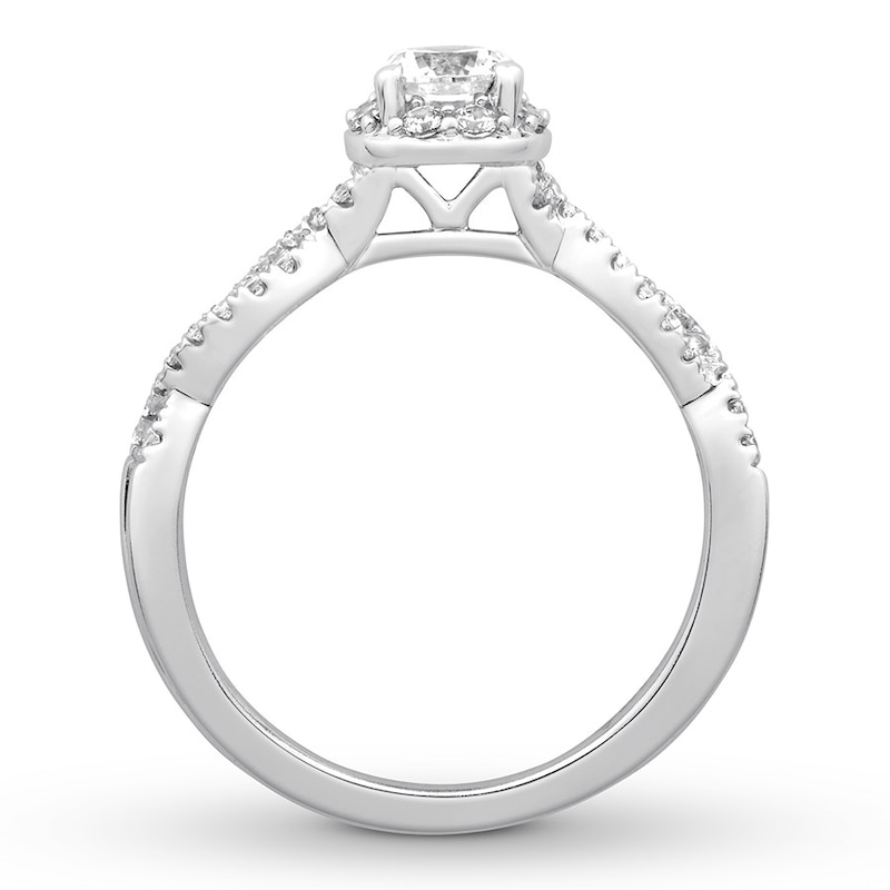 Main Image 2 of Now + Forever Diamond Engagement Ring 5/8 Carat tw Round 14K White Gold