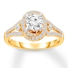Thumbnail Image 1 of Now + Forever Diamond Engagement Ring 1 Carat tw Round 14K Yellow Gold