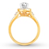 Thumbnail Image 2 of Now + Forever Diamond Engagement Ring 1 Carat tw Round 14K Yellow Gold