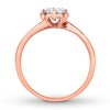 Thumbnail Image 2 of Now + Forever Round Diamond Engagement Ring 1/5 ct tw 14K Rose Gold (I/I2)