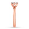 Thumbnail Image 3 of Now + Forever Round Diamond Engagement Ring 1/5 ct tw 14K Rose Gold (I/I2)