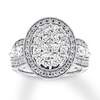 Thumbnail Image 0 of Diamond Engagement Ring 1-1/2 ct tw Round-cut 14K White Gold