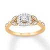 Thumbnail Image 1 of Now + Forever Diamond Engagement Ring 1/4 ct tw Round-cut 10K Yellow Gold