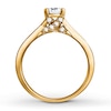 Thumbnail Image 1 of Diamond Engagement Ring 1/2 ct tw Round-cut 14K Yellow Gold