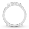 Thumbnail Image 1 of THE LEO Diamond Enhancer Ring 5/8 ct tw Round-cut 14K White Gold