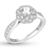 Thumbnail Image 3 of Diamond Engagement Ring 3/4 ct tw Round-cut 14K White Gold
