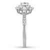 Thumbnail Image 1 of Diamond Engagement Ring 1-1/6 ct tw Round-cut 14K White Gold