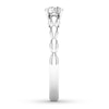 Thumbnail Image 2 of Diamond Engagement Ring 5/8 ct tw Round-cut 14K White Gold