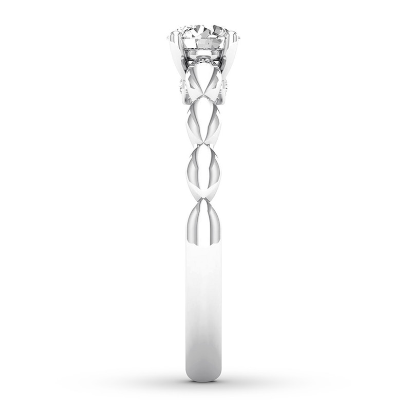 Main Image 3 of Now + Forever Diamond Engagement Ring 5/8 ct tw Round-cut 14K White Gold